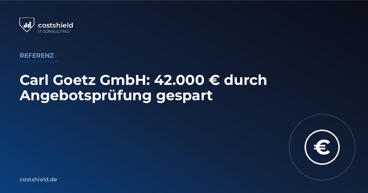 Taschenrechner und Dokumente, symbolisch für die Angebotsprüfung bei der Carl Goetz GmbH