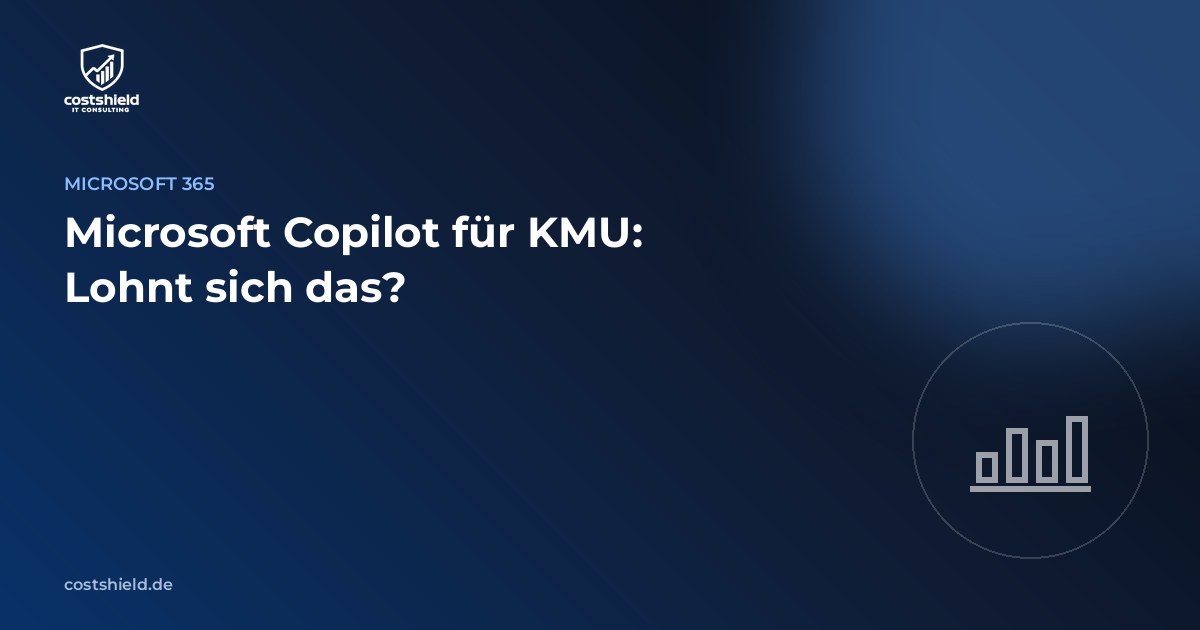 Symbolgrafik Microsoft Copilot für KMU: Kosten-Nutzen-Einordnung